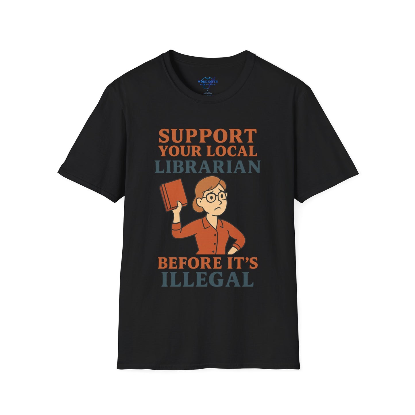 Support Your Local Librarian Shirt – Public Library Advocacy Tee