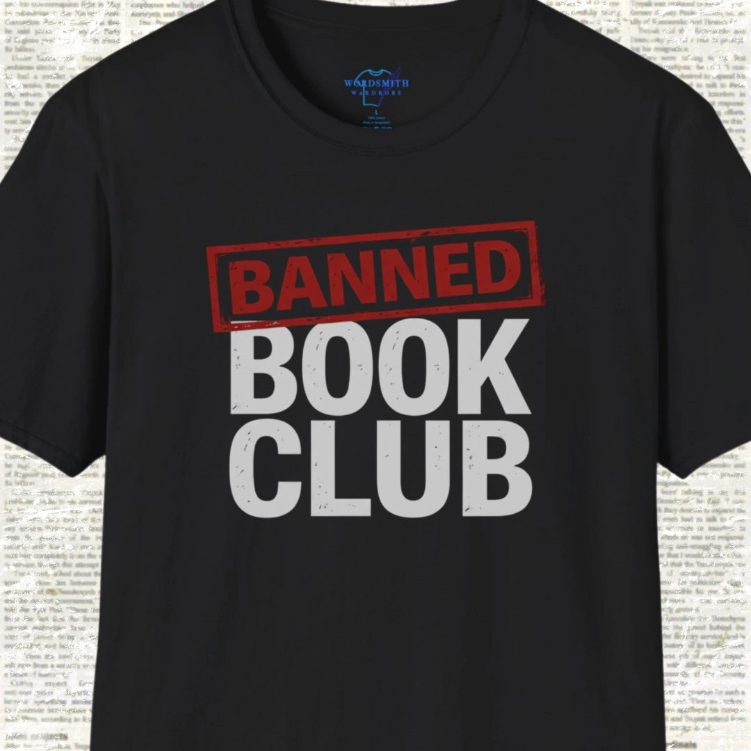 Banned Book Club Shirt - Black