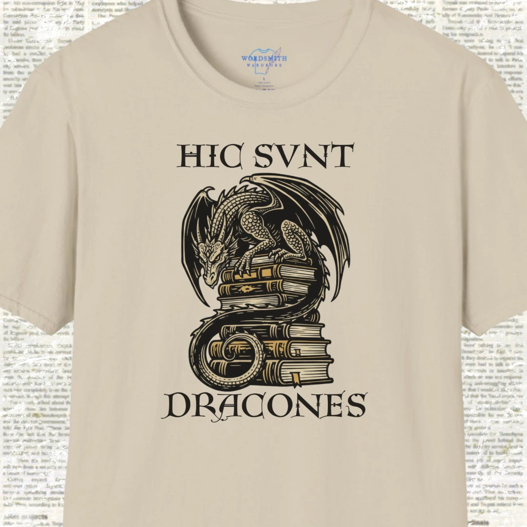 Hic Sunt Dracones Shirt - Sand