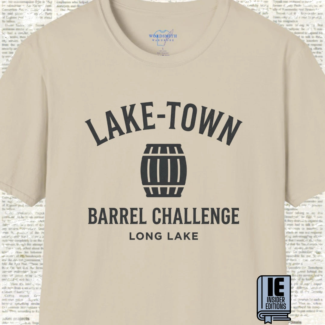 Lake-Town Barrel Challenge T-Shirt - Sand