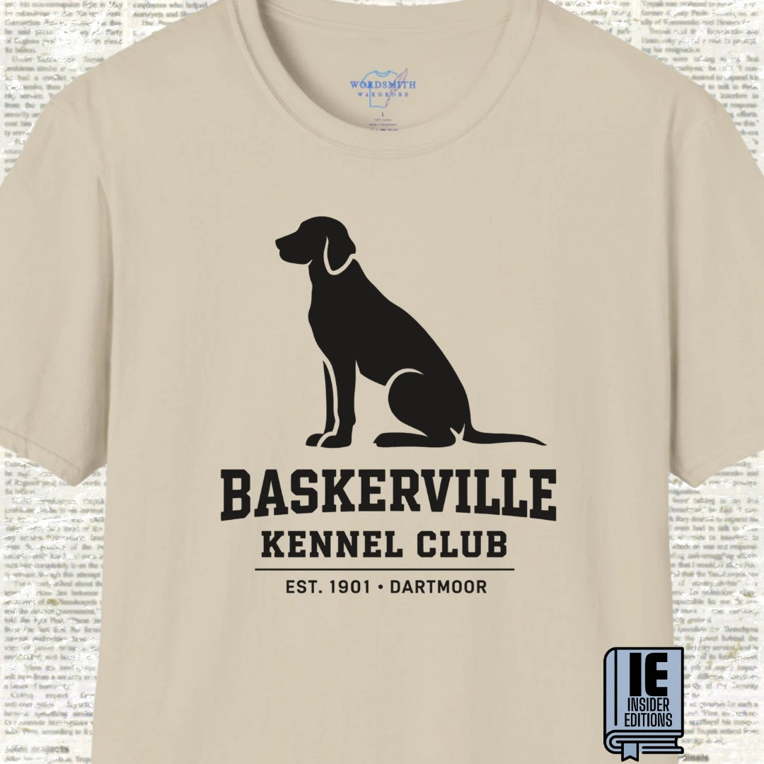 Sherlock Holmes Literary T-Shirt - Sand