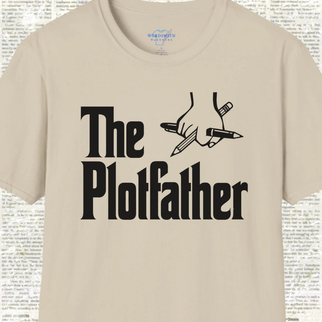 The Plotfather T-Shirt - Sand