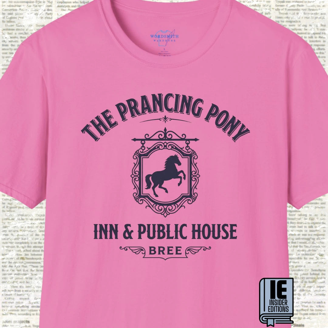 The Prancing Pony Inn & Public House T-Shirt - Azalea