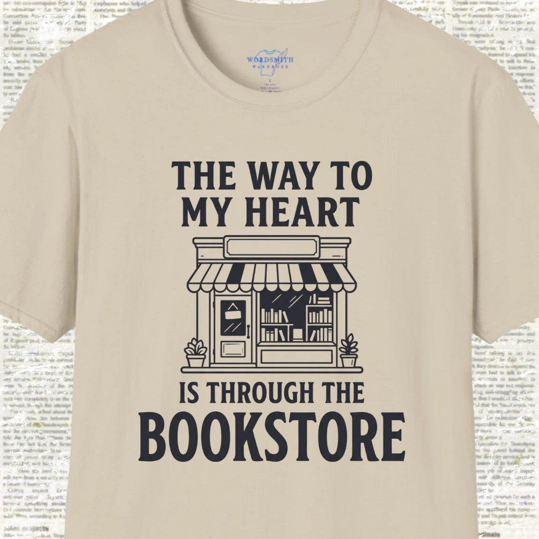 The Way to My Heart Is Through the Bookstore - Sand