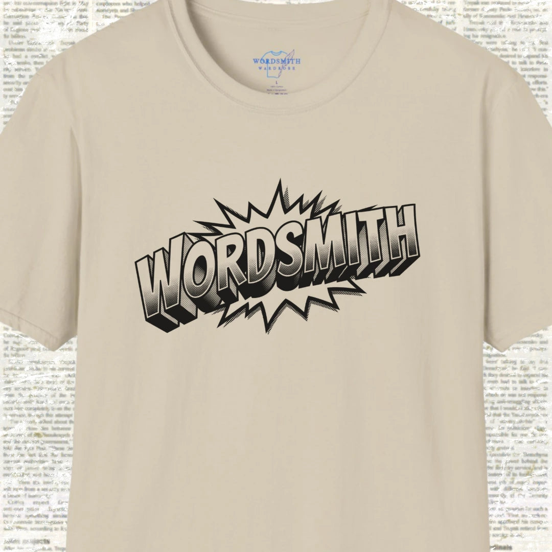 Wordsmith – Writer Identity Shirt - Sand