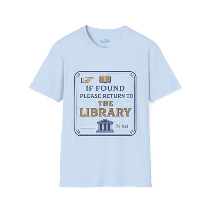 If Found Please Return To The Library