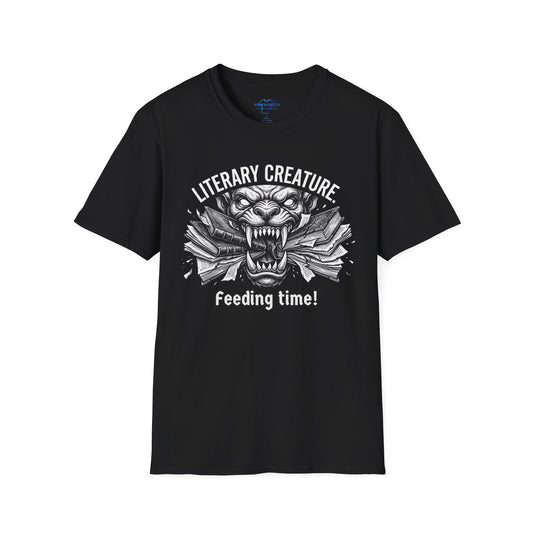 Literary Creature – Feeding Time Book Lover Shirt