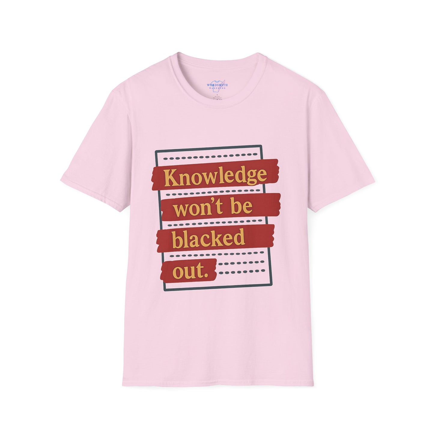 Knowledge Won't Be Blacked Out