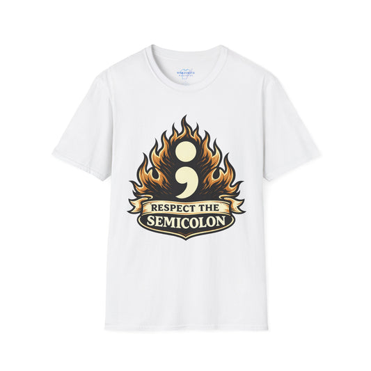Respect the Semicolon T-Shirt