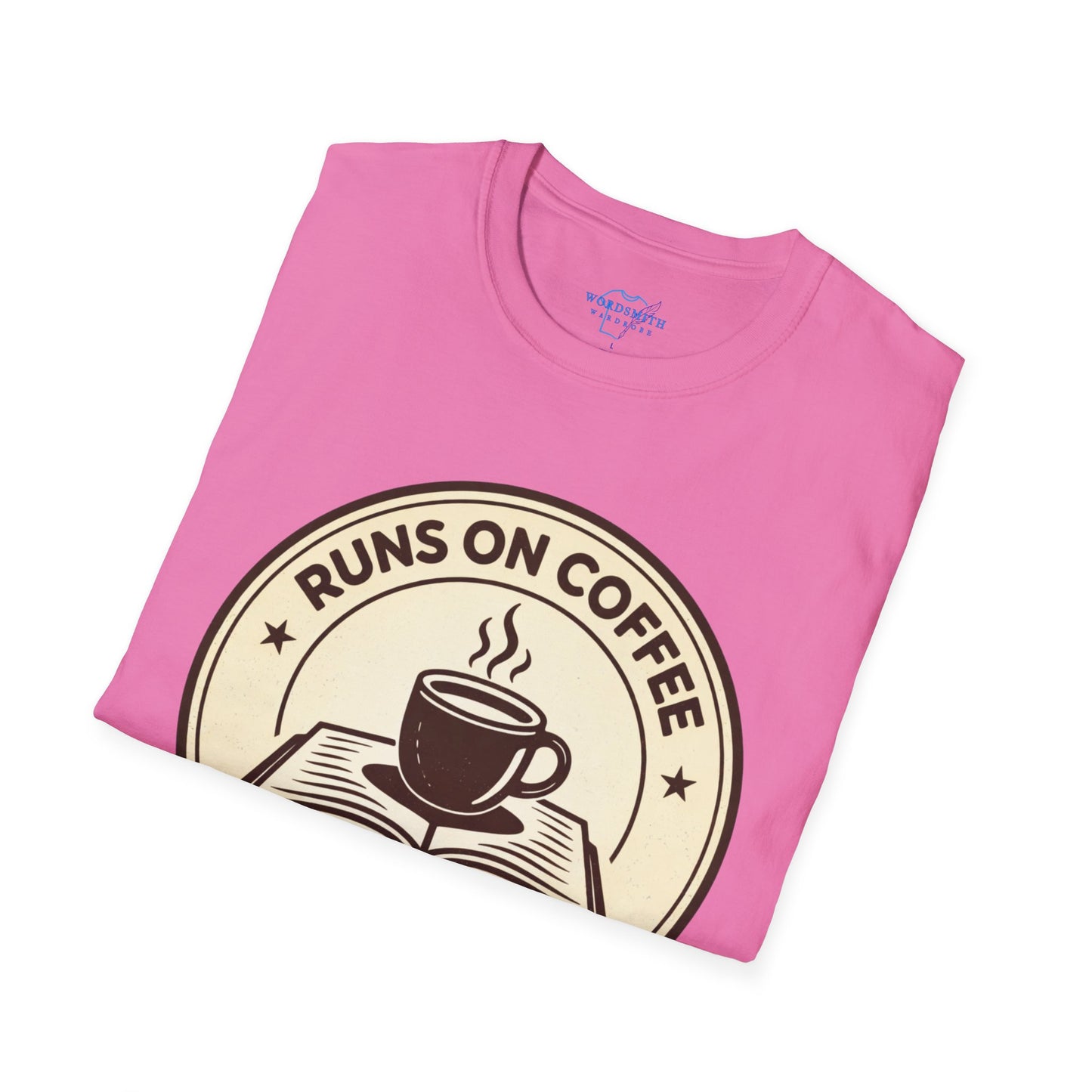 Runs on Coffee and Chapters Shirt