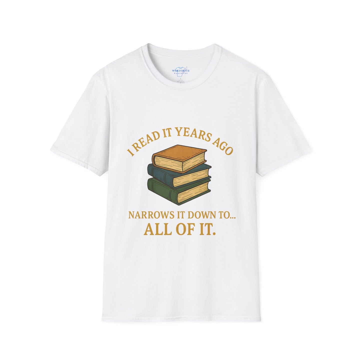 I Read It Years Ago, Narrows It Down To