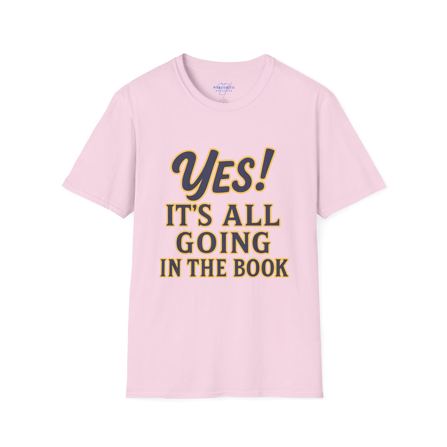 Yes! It's All Going In The Book