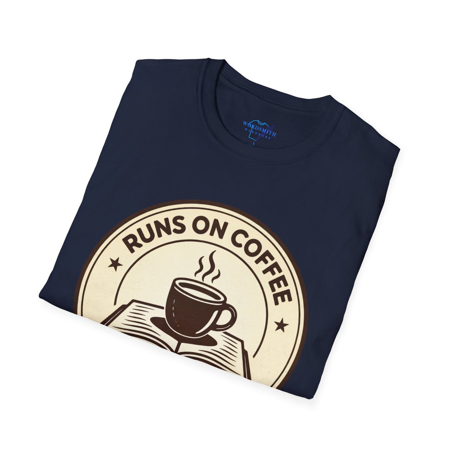 Runs on Coffee and Chapters Shirt