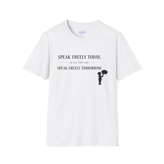 Speak Freely Today Shirt – Free Speech Advocacy Tee