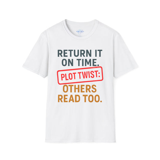 Return It On Time Shirt – Funny Library Humor Tee