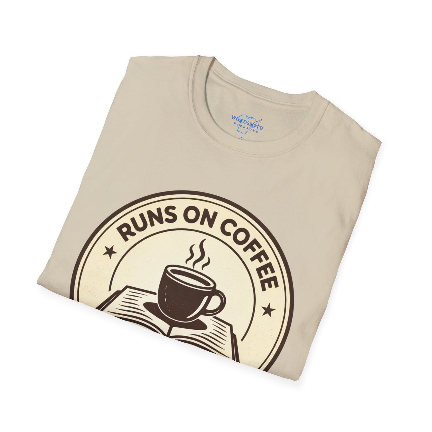 Runs on Coffee and Chapters Shirt