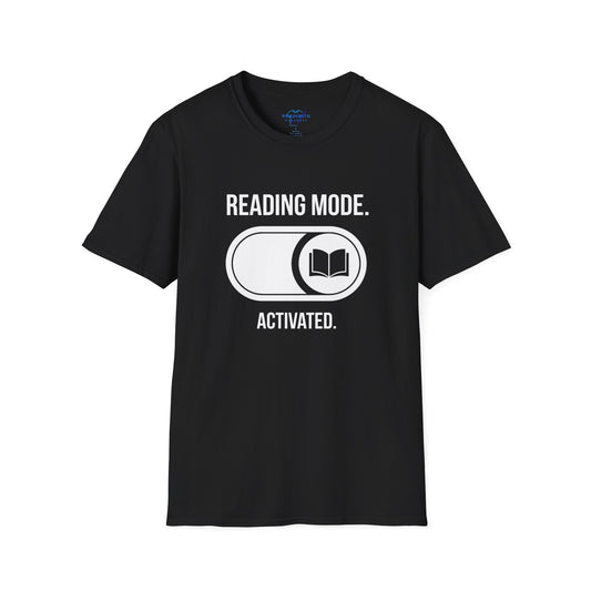 Reading Mode Activated – Funny Book Lover Toggle Shirt