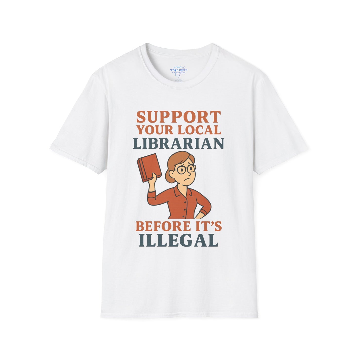 Support Your Local Librarian Shirt – Public Library Advocacy Tee
