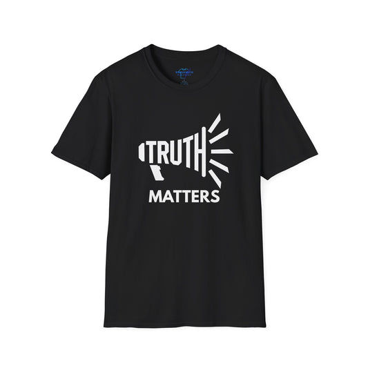 Truth Matters T-Shirt — Anti-Censorship Statement Tee