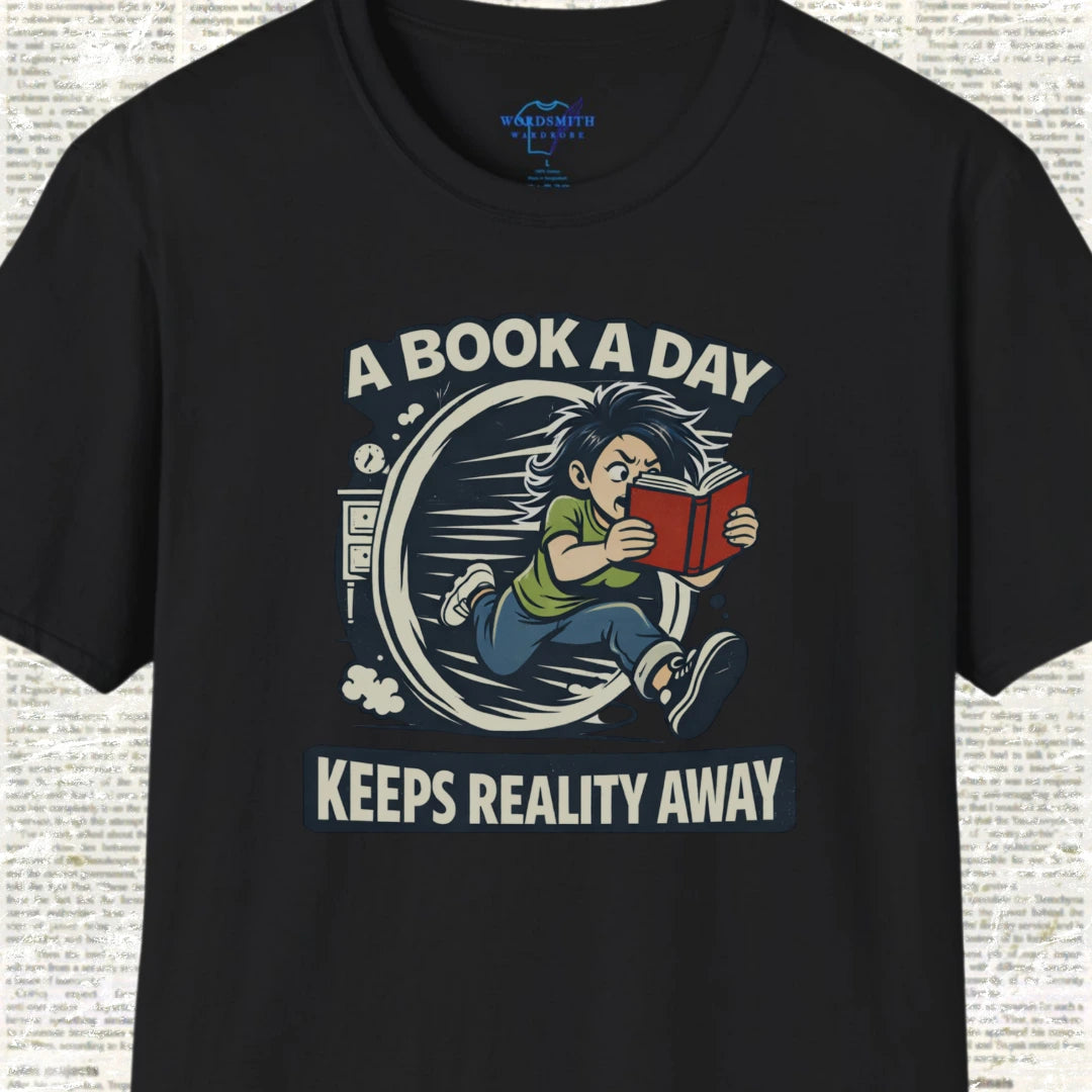 A Book a Day Keeps Reality Away – female - Black