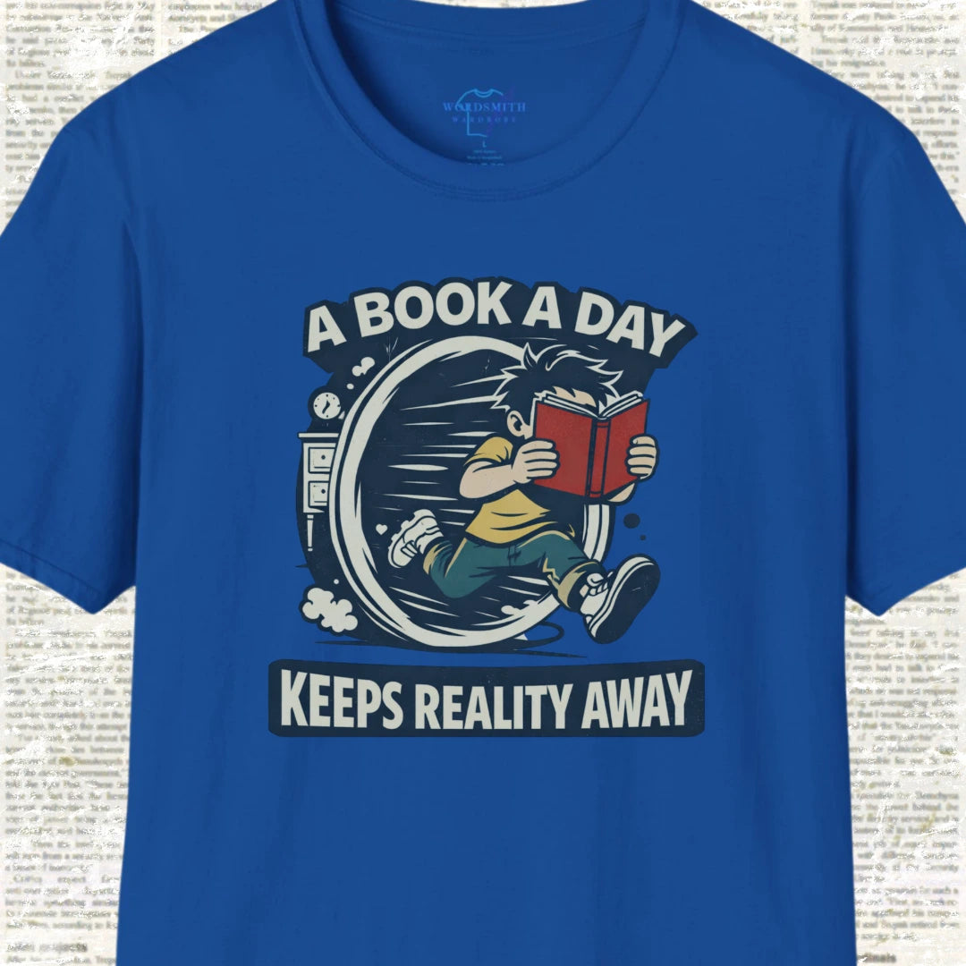 A Book a Day Keeps Reality Away – male - Royal