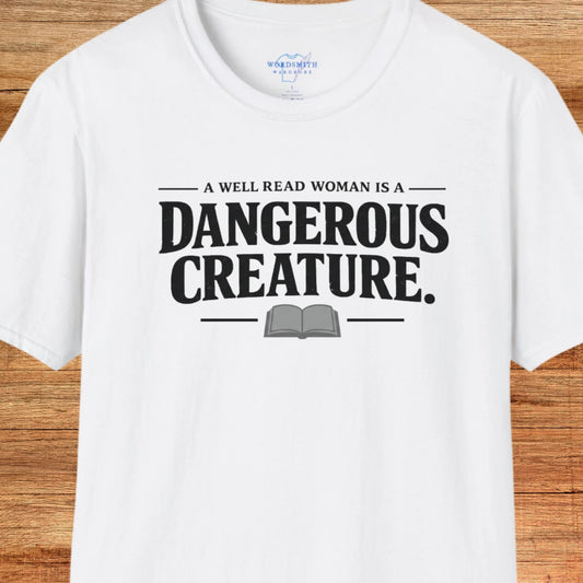 A Well-Read Woman Is a Dangerous Creature - White