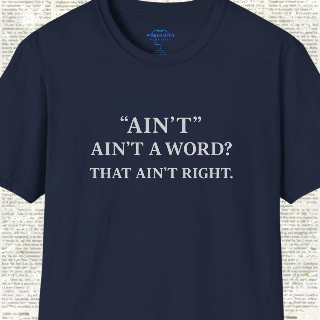 Ain’t Ain’t a Word? That Ain’t Right. - Navy