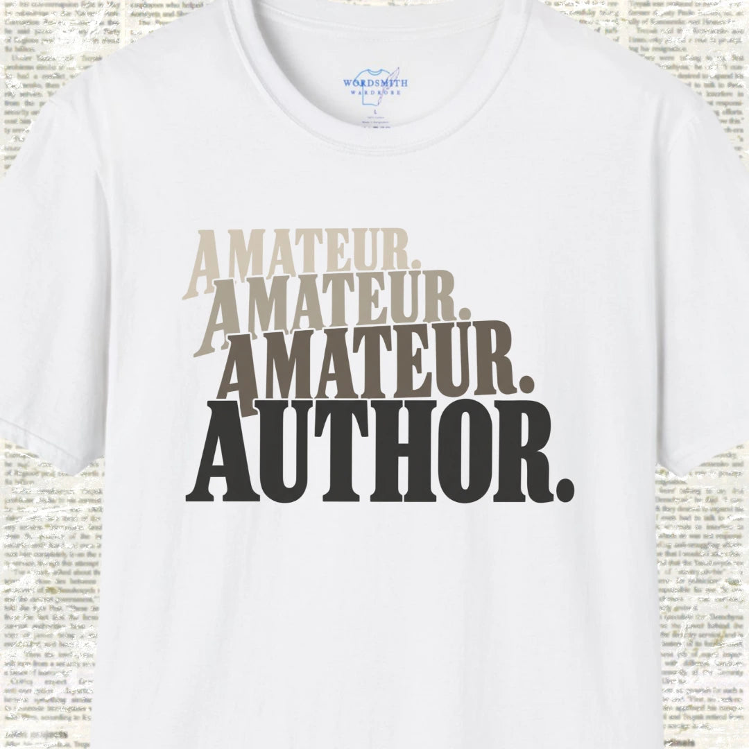 Amateur Amateur Amateur Author T-Shirt - White