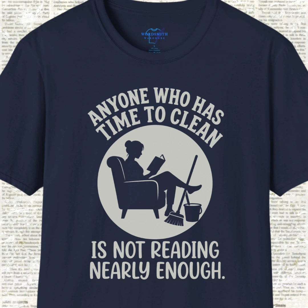 Anyone Who Has Time to Clean Is Not Reading Nearly Enough - Navy