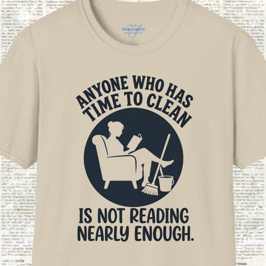 Anyone Who Has Time to Clean Is Not Reading Nearly Enough - Sand