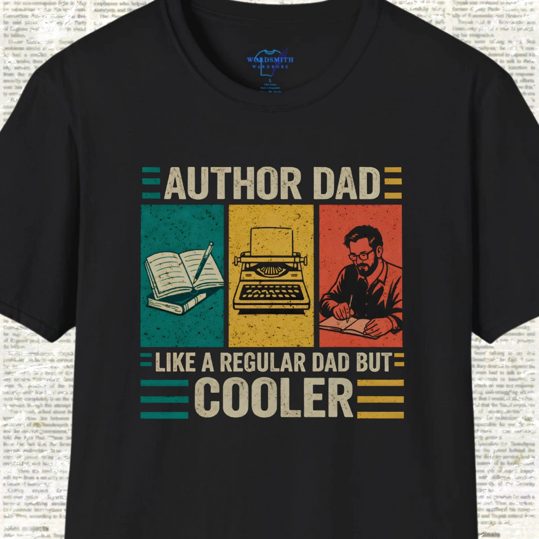 Author Dad – Cooler Than Regular Dads - Black