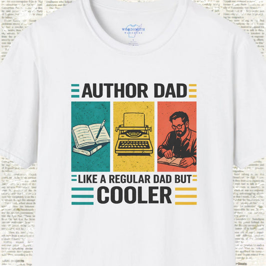 Author Dad – Cooler Than Regular Dads - White
