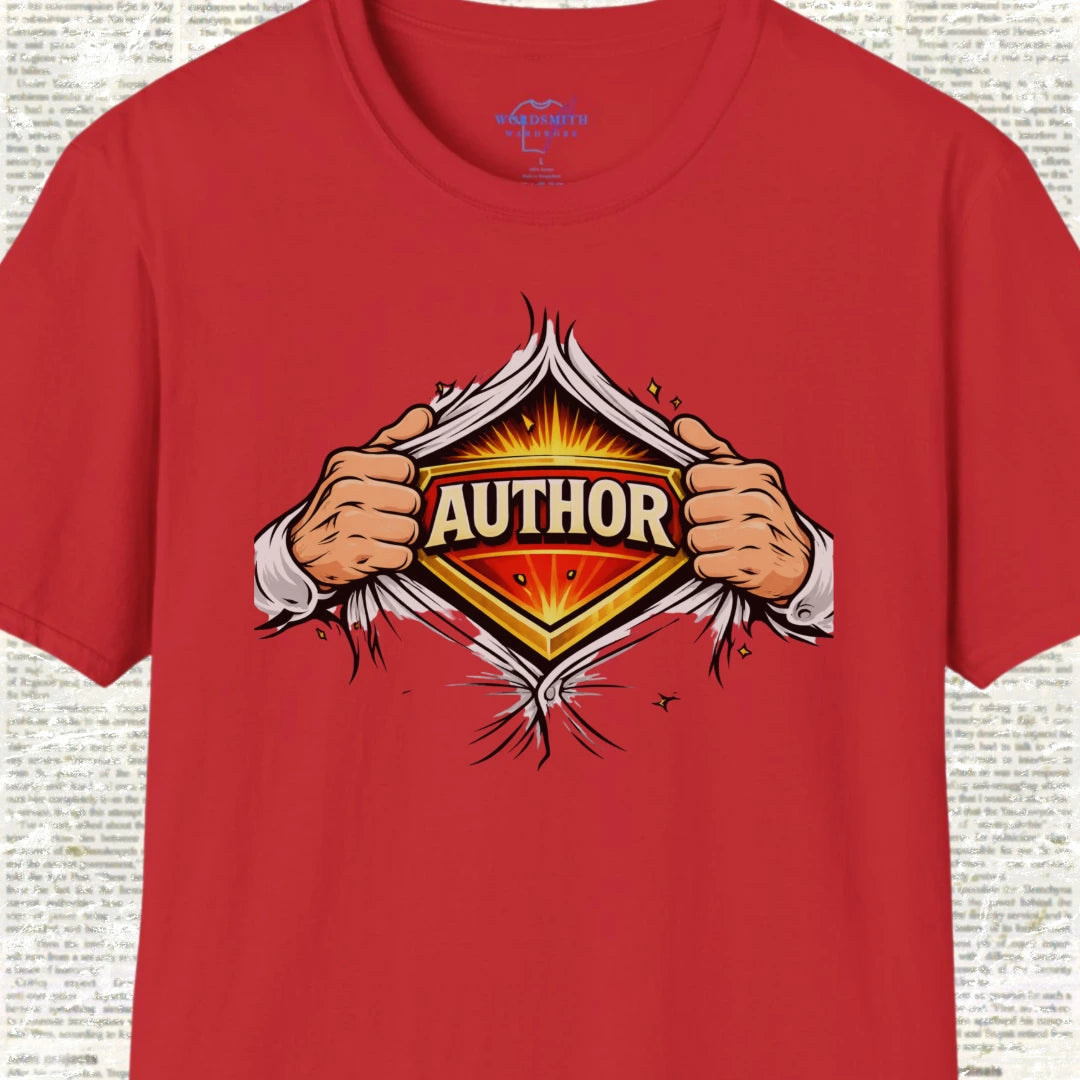 Author Shirt - Red