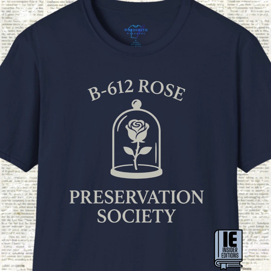 B-612 Rose Preservation Society T-Shirt - Navy