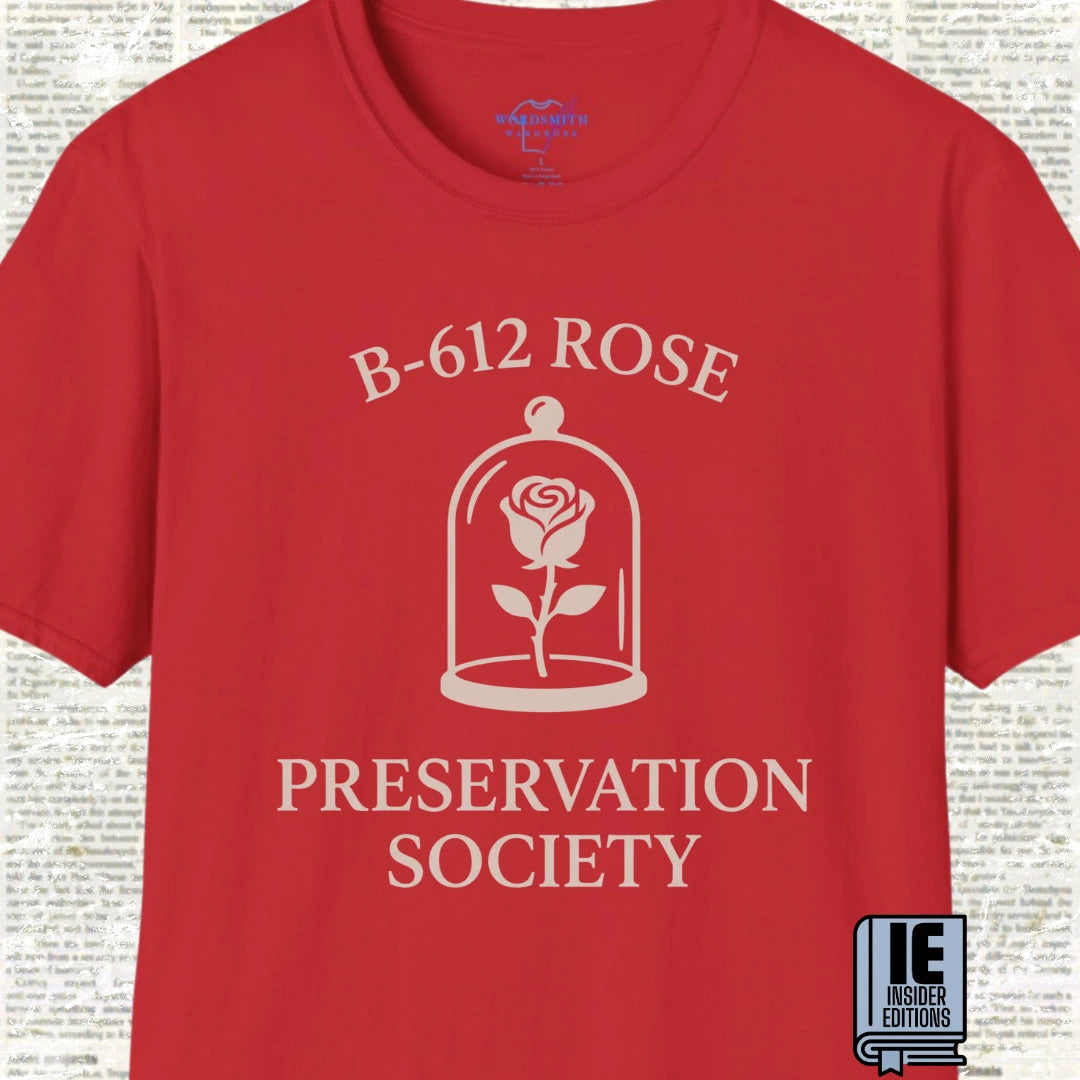 B-612 Rose Preservation Society T-Shirt - Red