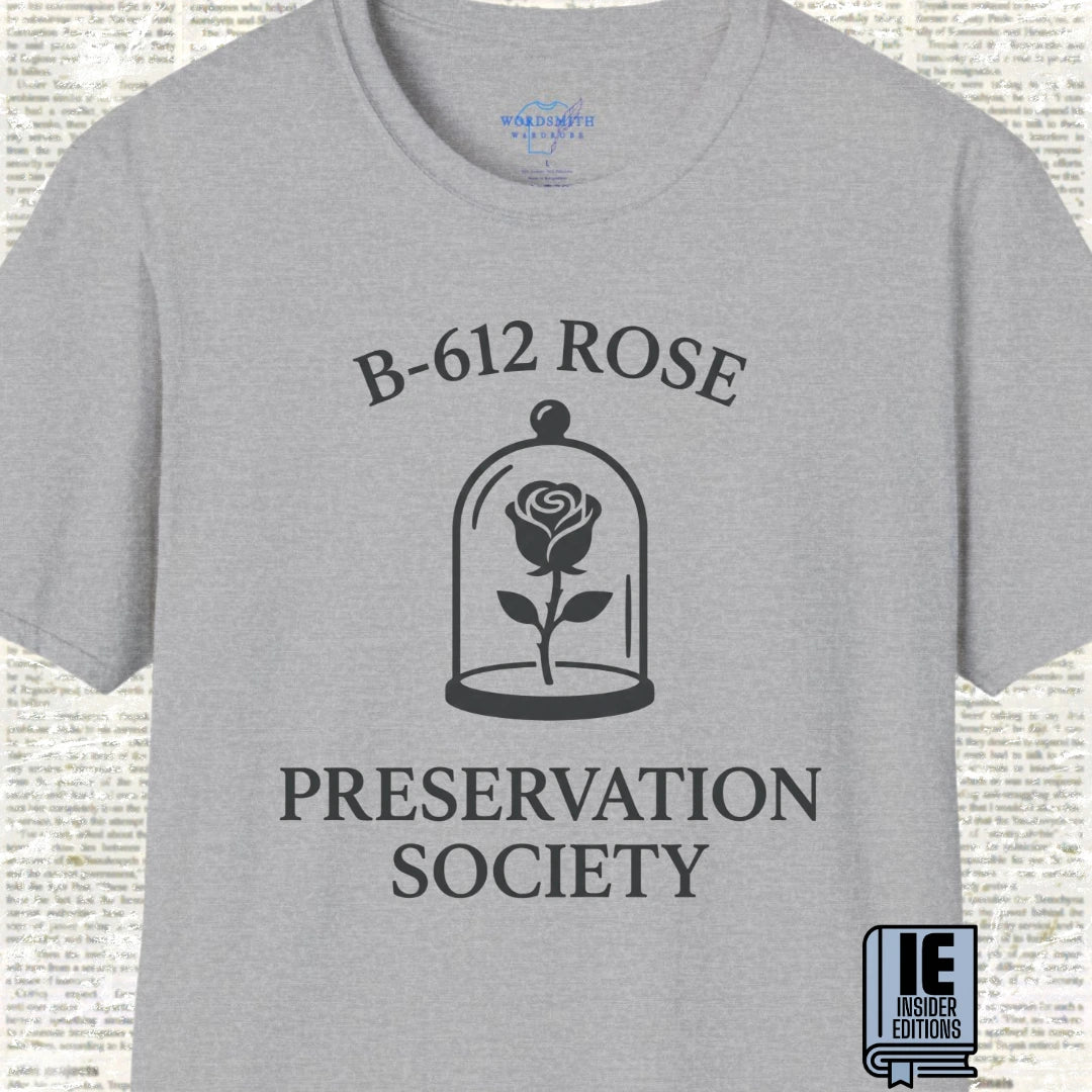 B-612 Rose Preservation Society T-Shirt - Sport Grey