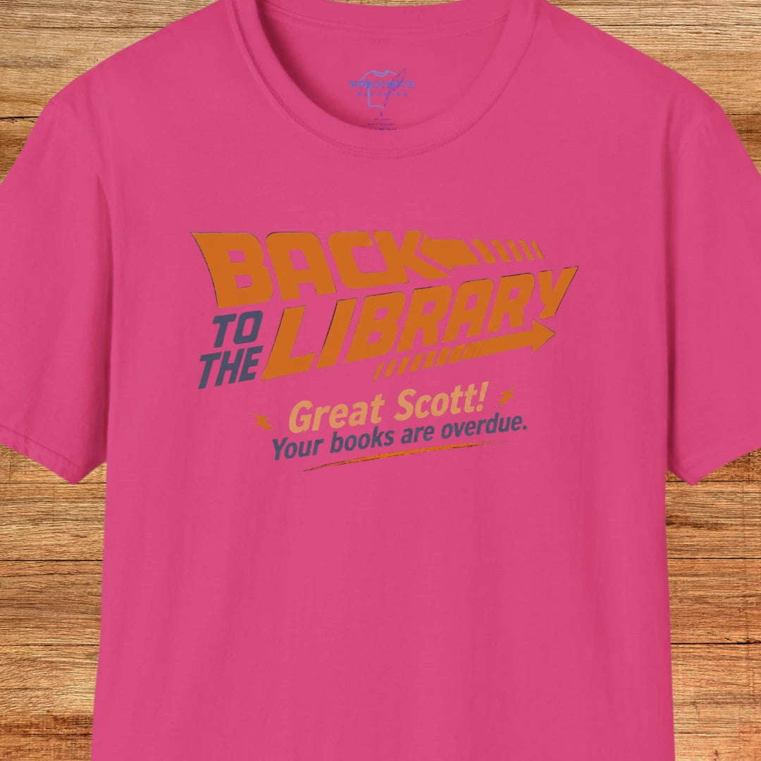 Back to the Library Shirt - Heliconia