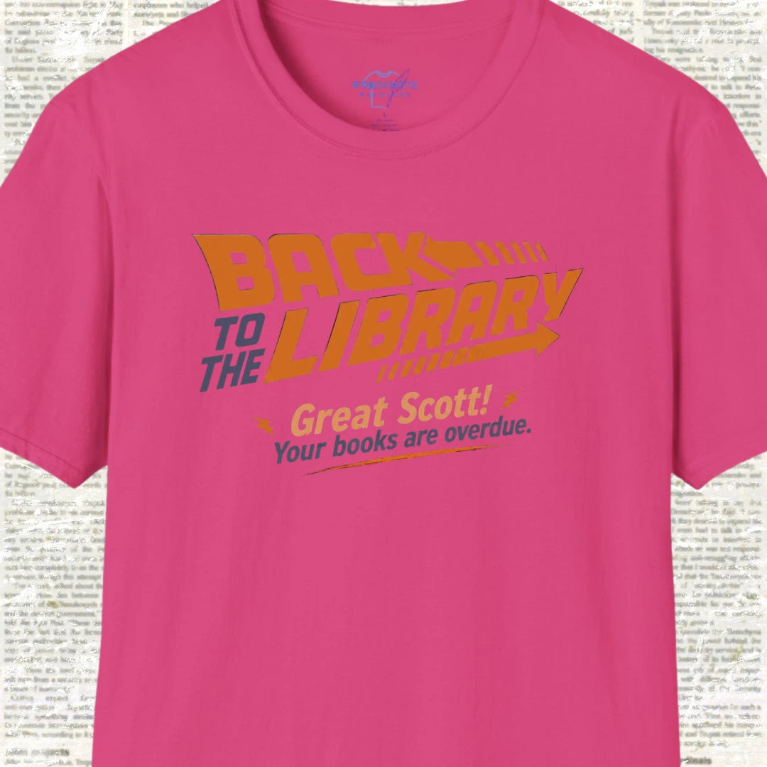 Back to the Library Shirt - Heliconia
