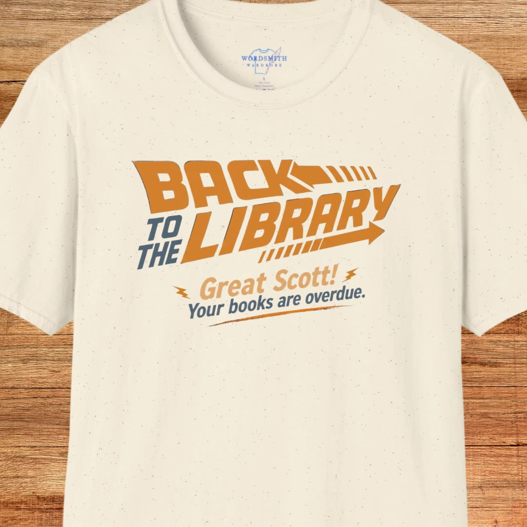 Back to the Library Shirt - Natural