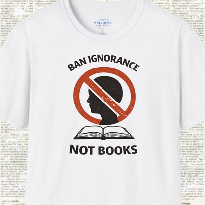Ban Ignorance, Not Books - White