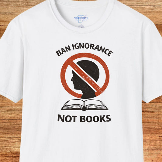 Ban Ignorance, Not Books - White