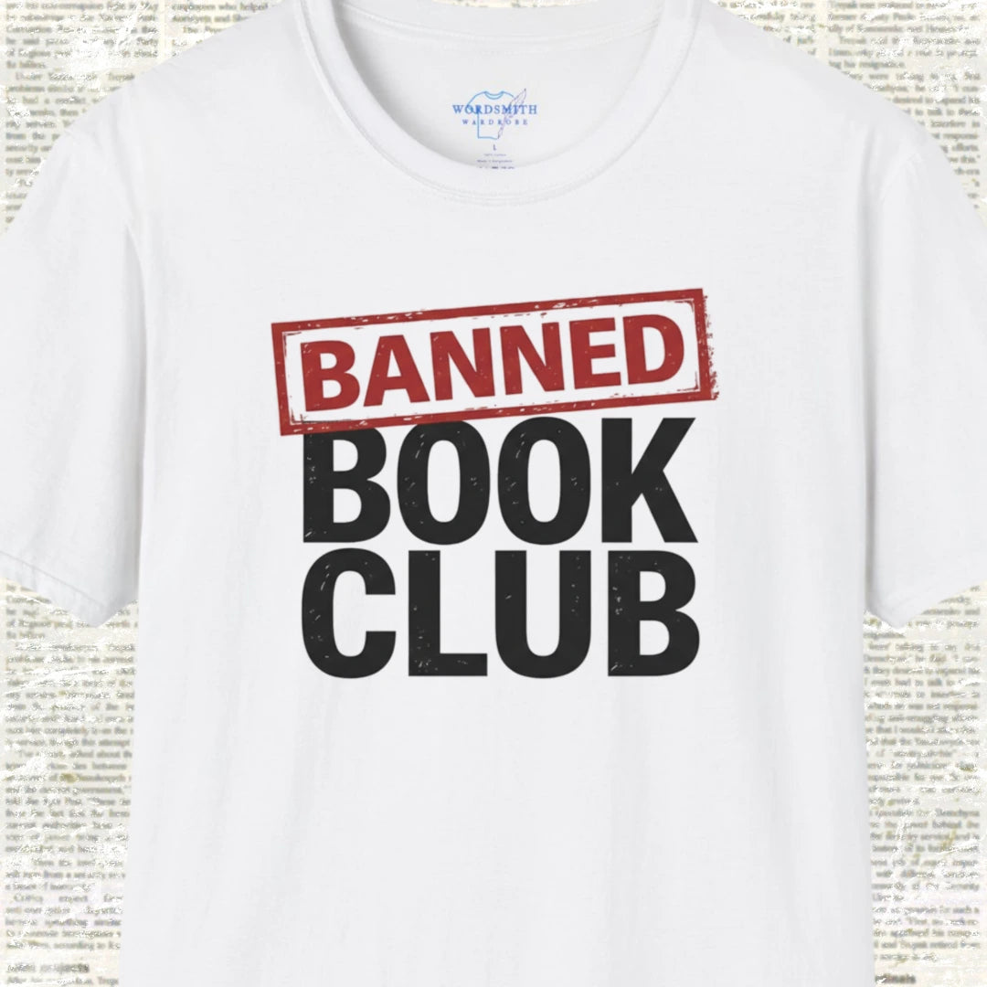 Banned Book Club Shirt - White