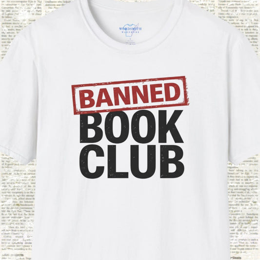 Banned Book Club Shirt - White