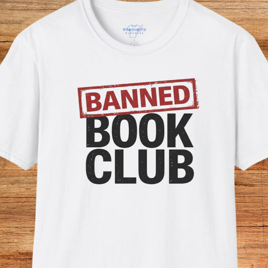 Banned Book Club Shirt - White