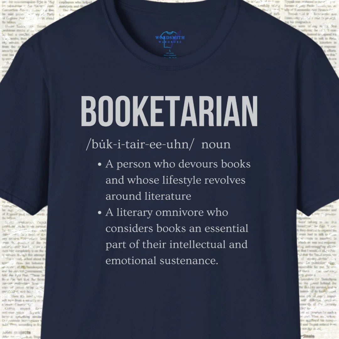 Booketarian Definition Shirt - Navy