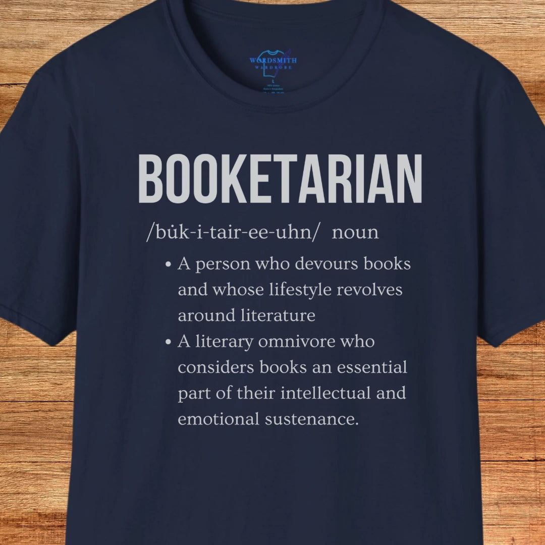 Booketarian Definition Shirt - Navy