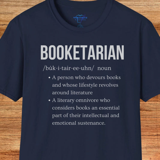 Booketarian Definition Shirt - Navy