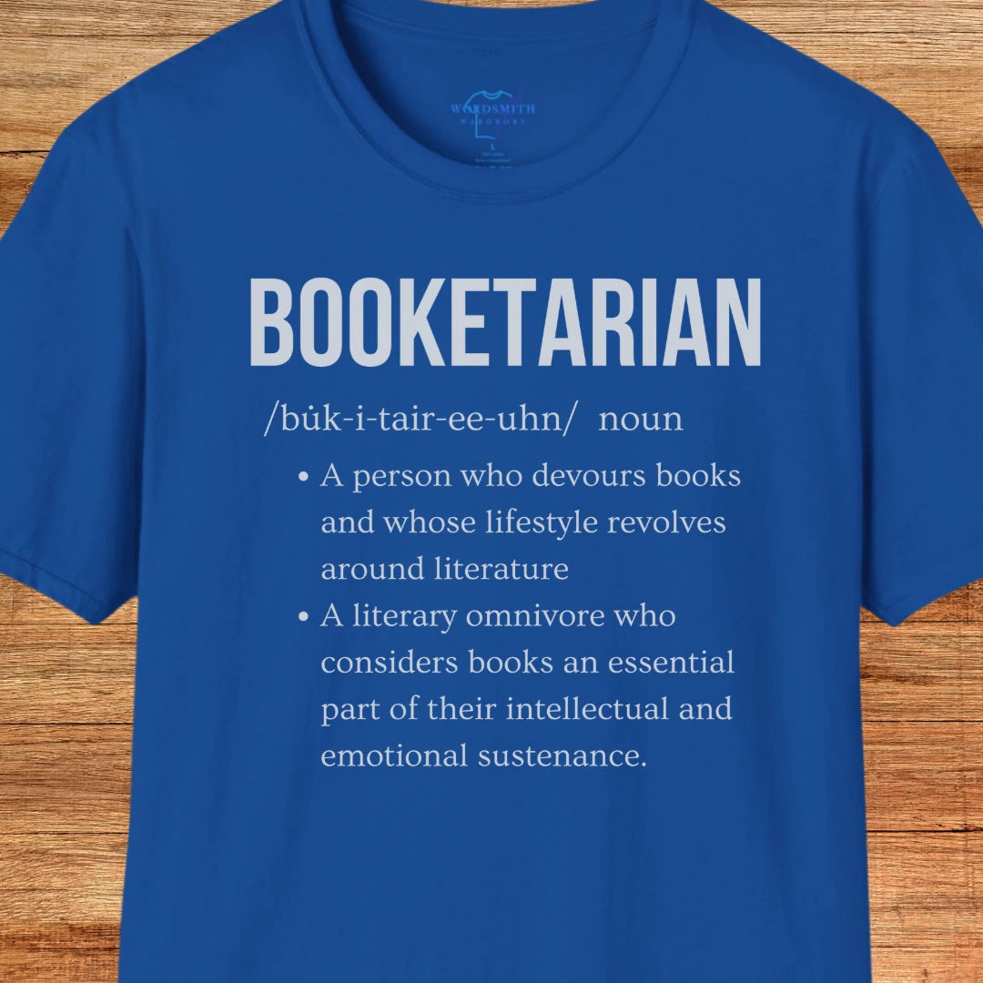 Booketarian Definition Shirt - Royal