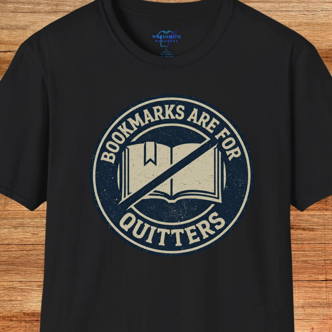 Bookmarks Are for Quitters - Black