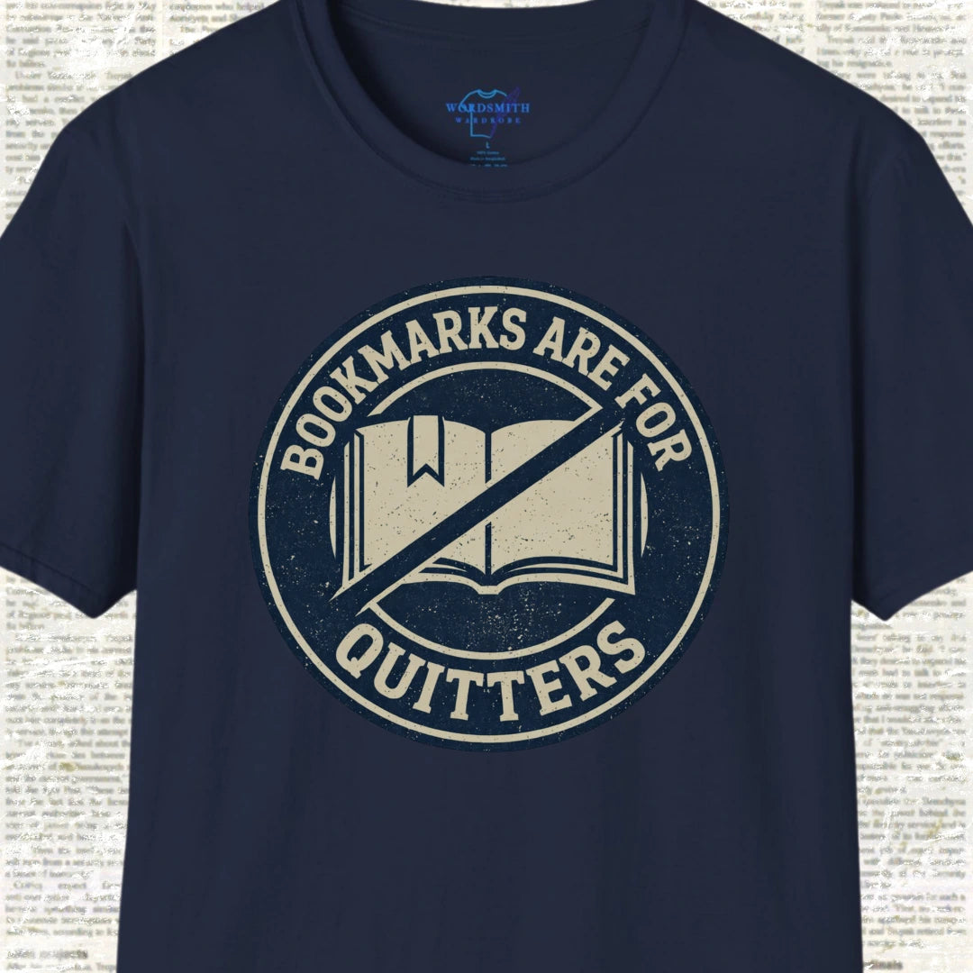 Bookmarks Are for Quitters - Navy